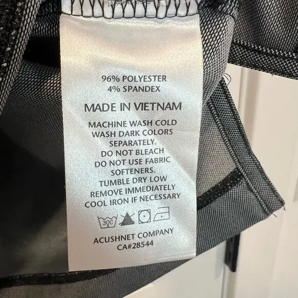 Footjoy Men's Golf Performance Polo Grey Size XXL Big and Tall - Picture 3 of 8